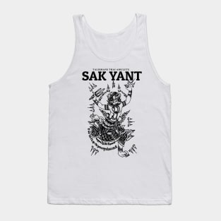 Muay Thai Tattoo Monkey Tank Top